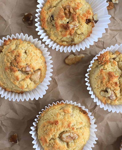 Sugar Free Banana Bread Muffins Recipe