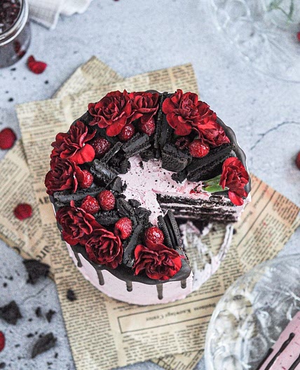 Chocolate Berry Cake
