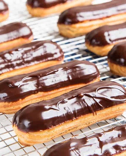 Classic Chocolate Eclairs