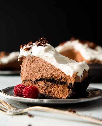 Sky High Chocolate Mousse Pie