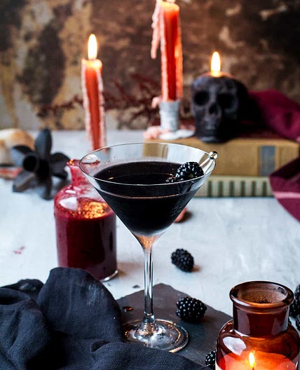 Poison Blackberry Martini