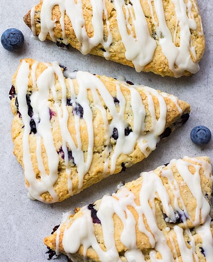 Vegan Blueberry Scones