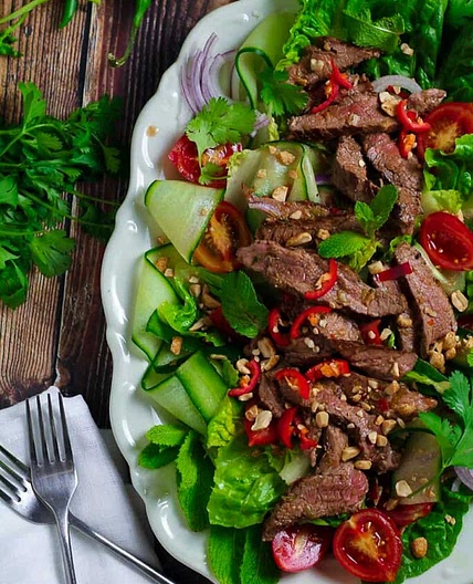 Easy Thai Beef Salad