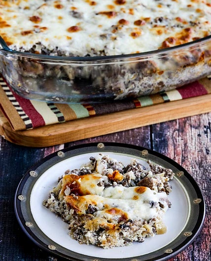 Ground Beef Stroganoff Casserole