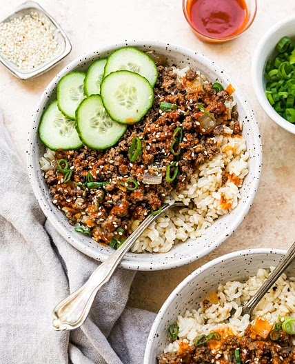 Korean Beef Bowl Recipe