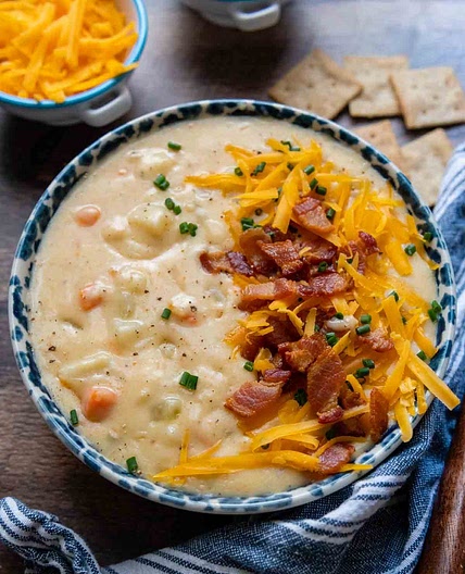 BEST Gluten-Free Potato Soup (Ultra Creamy)