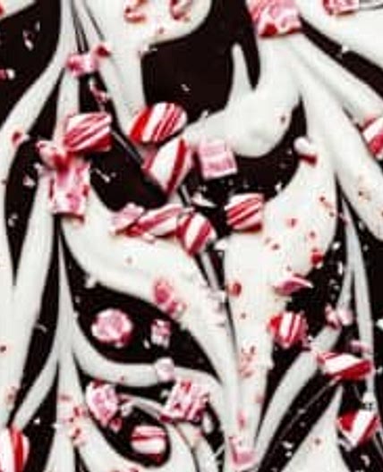 Marbled Peppermint Bark
