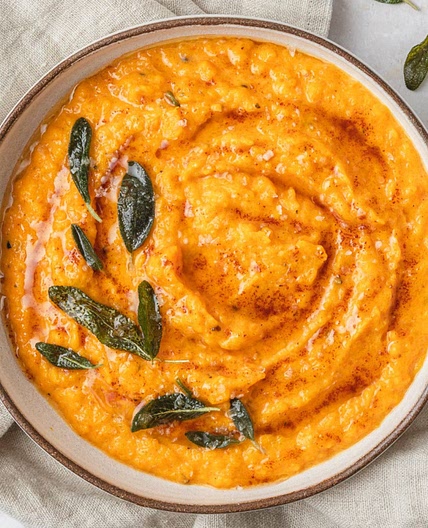 Brown Butter Mashed Butternut Squash