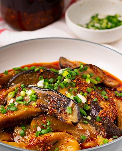 Spicy Miso Braised Eggplant | Marion's Kitchen