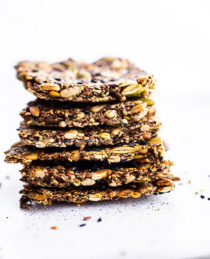 Multiseed Homemade Healthy Crackers