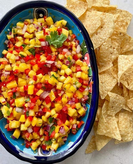 Pineapple Mango Habanero Salsa