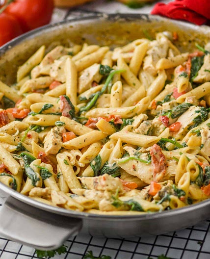 Tuscan Chicken Pasta