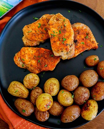 Ranch Pork Chops and Potatoes