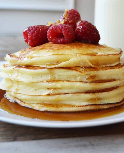 Sweet Cream Ricotta Pancakes