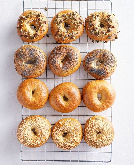 Homemade bagels