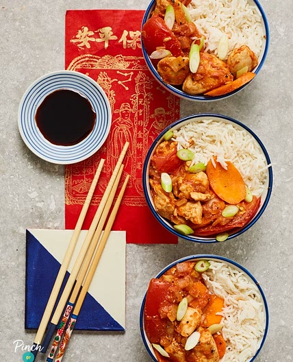 Chinese-Style Chicken and Tomatoes | Slimming & Weight Watchers Friendly