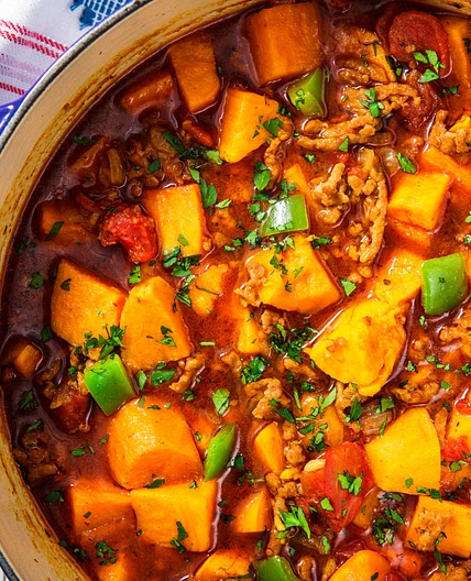 Sweet Potato Chili (Paleo-Friendly!)