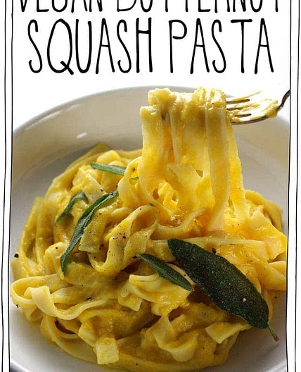 Vegan Butternut Squash Pasta