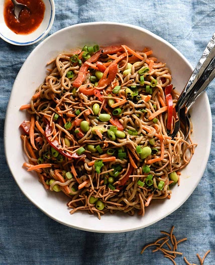 Asian Noodle Salad Recipe (Easy Meal Prep!)