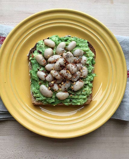 White Bean & Avocado Toast