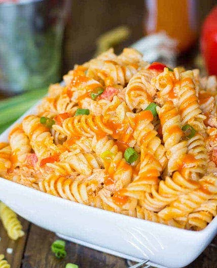 Buffalo Chicken Pasta Salad