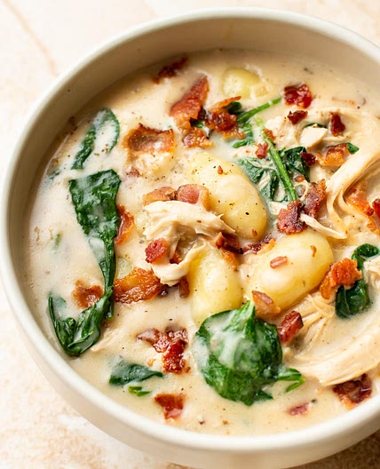 Chicken Bacon Gnocchi Soup