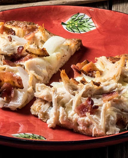 Chicken Bacon Ranch Flatbread