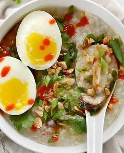 Instant Pot Congee (Rice Porridge)
