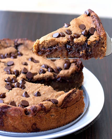 Makeout Chocolate Chip Cookie Pie