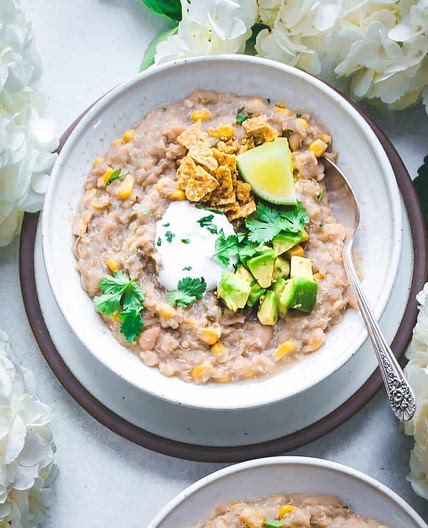 Instant Pot Vegan White Bean Quinoa Chili
