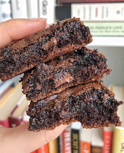 The Best Grain-Free Brownies {with Salted Cashew Butter Frosting}