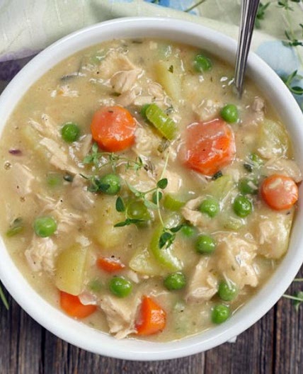 Chicken Pot Pie Soup (Paleo)