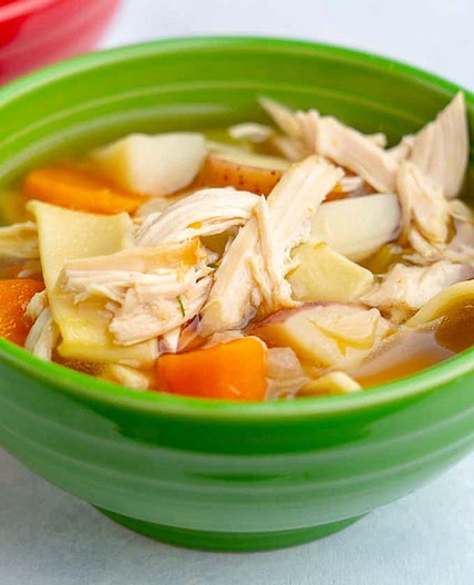 Instant Pot Rotisserie Chicken Noodle Soup
