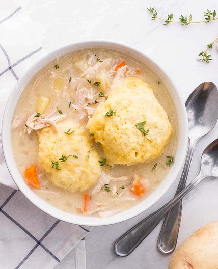 Turkey and Dumplings Soup