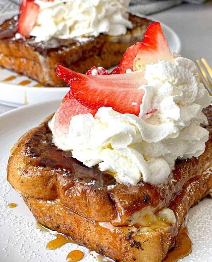 Brioche Strawberry Cheesecake French Toast