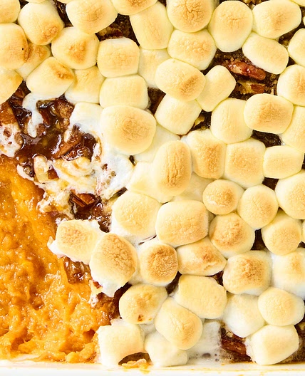 Sweet Potato Casserole With Marshmallows