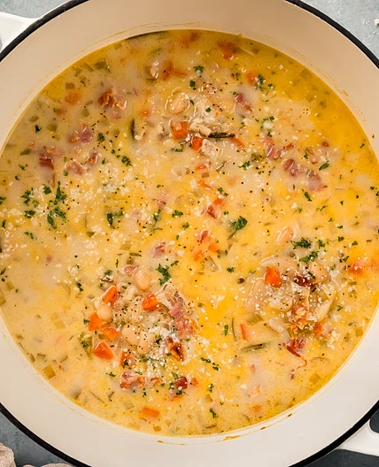 White Bean Soup with Bacon