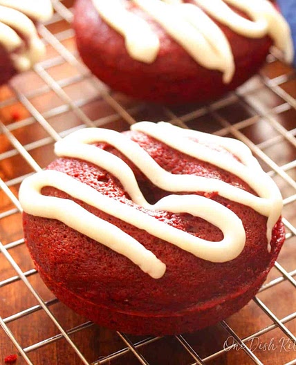 Small Batch Red Velvet Donuts