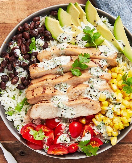 Cilantro Lime Chicken & Rice Bowl
