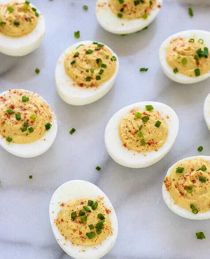 Curried Deviled Eggs