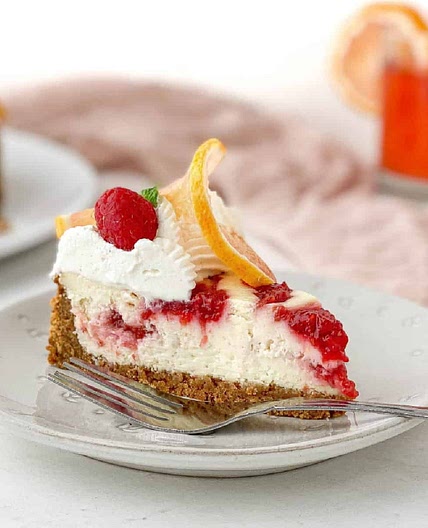 Lemon Raspberry Cheesecake