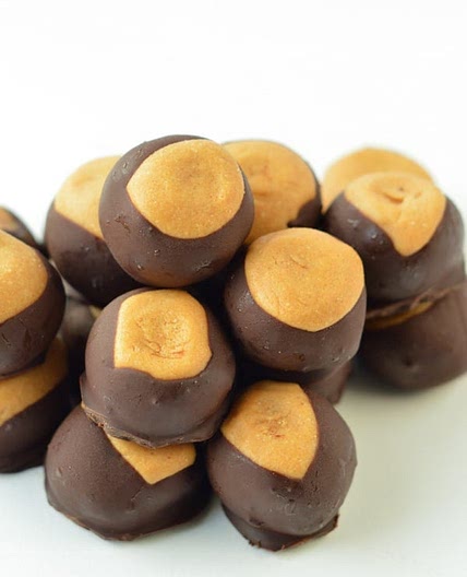 Keto Buckeyes (No-Bake Peanut Butter Balls)