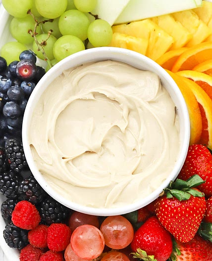 Brown Sugar Cream Cheese Fruit Dip