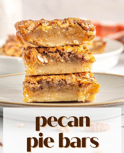 SLAB PECAN PIE BARS