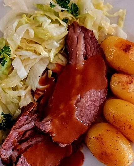 Beef Brisket im Backofen zubereitet