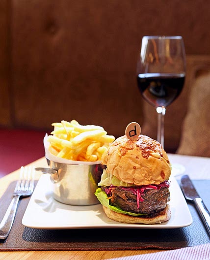 The olive piggy burger