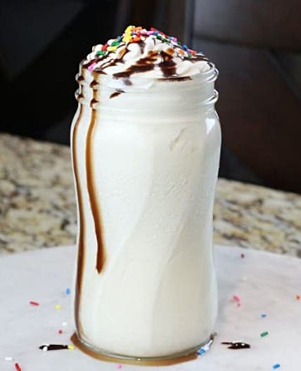 Vanilla Mason Jar Ice Cream