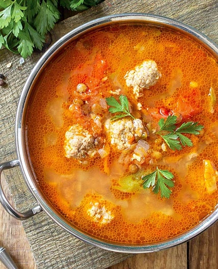 Meatball Soup