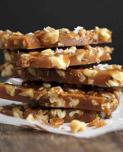 Salted Maple Walnut Brittle