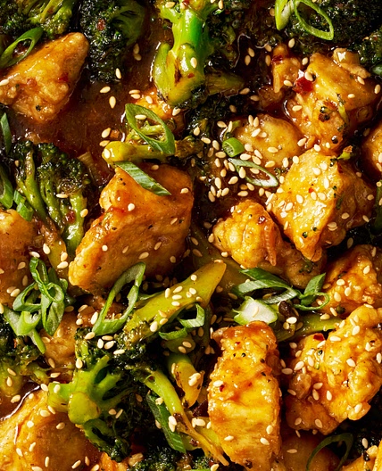 Sesame Tofu & Broccoli
